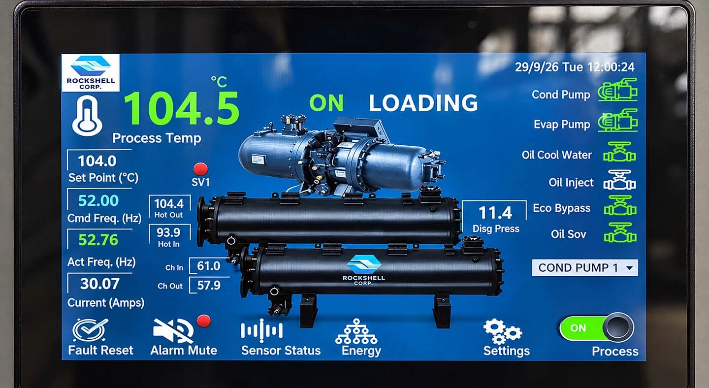 Heating, cooling and chemical recovery solutions